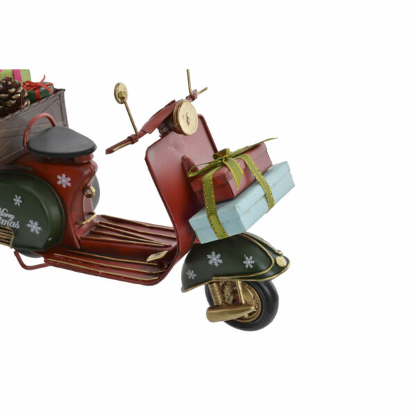 Коледна Украса DKD Home Decor Мотоциклет Метал (26,5 x 10,5 x 20 cm) (2 броя)