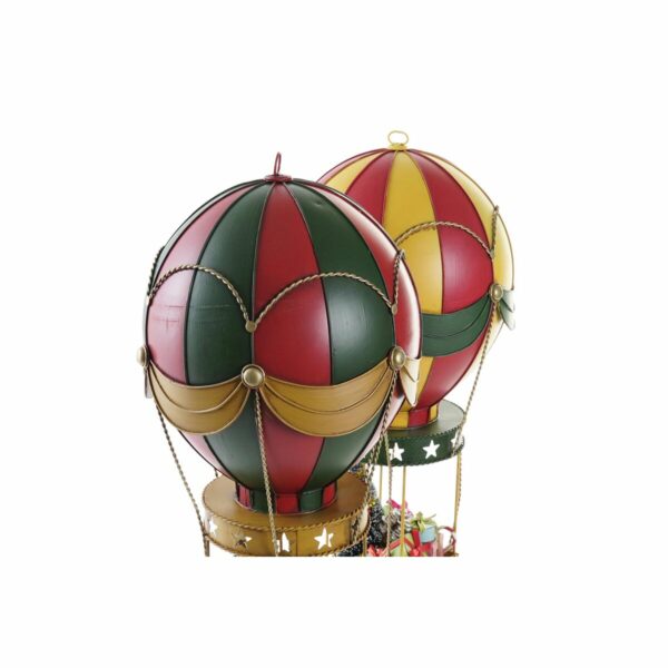 Коледна Украса DKD Home Decor Балон Метал (25 x 25 x 54 cm) (2 броя)