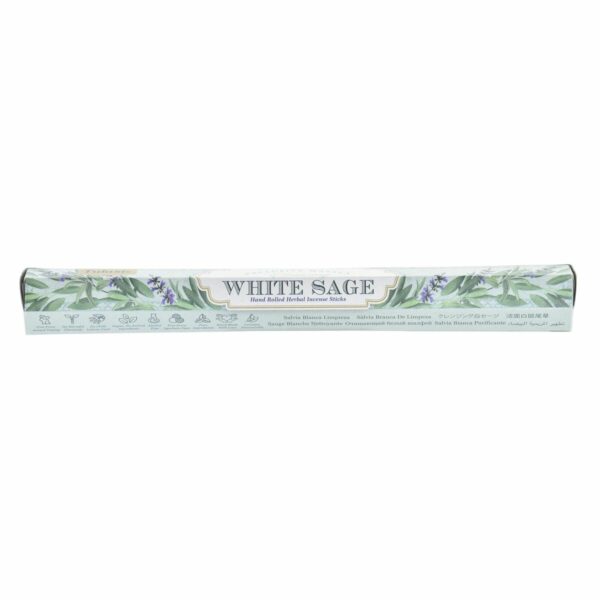 Тамян DKD Home Decor White Sage цвят тюркоаз (25 x 8,5 x 6 cm) (15 pcs)