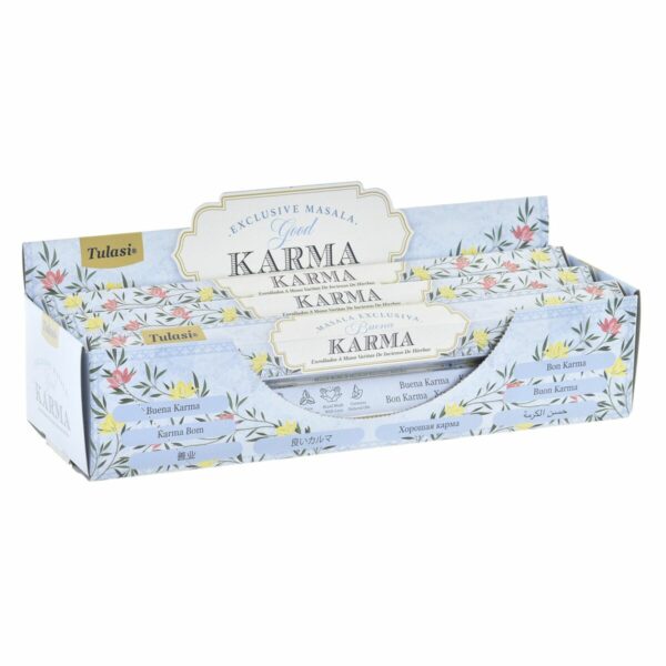 Тамян DKD Home Decor Karma Селесте Небесно синьо (25 x 8,5 x 6 cm) (15 pcs)