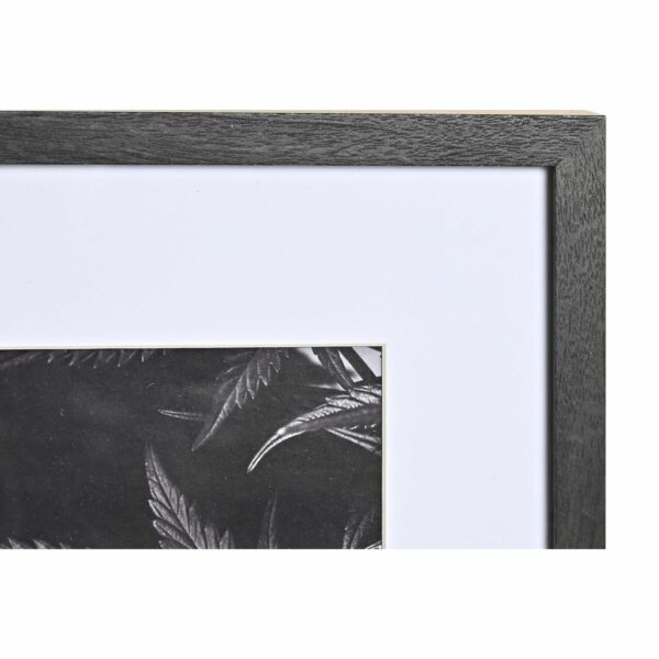 Рамка за снимки DKD Home Decor Кристал Черен Дървен MDF (32 x 3 x 42,5 cm) (33 x 2 x 45 cm) (6 Части)