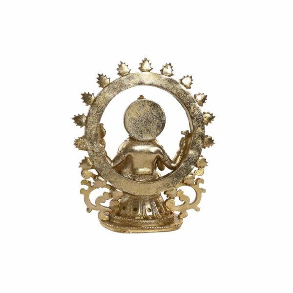 Декоративна фигурка DKD Home Decor Ganesha Златен Смола (25,5 x 15 x 30,5 cm)