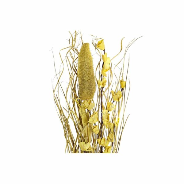Букет DKD Home Decor Естествен Златен Бял Жълт Сухо цвете (30 x 30 x 100 cm) (2 броя)