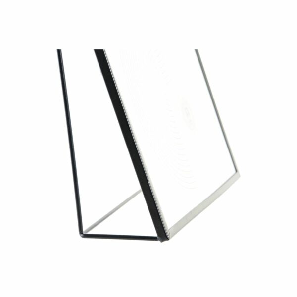 Рамка за снимки DKD Home Decor Кристал Черен Метал (20,5 x 6 x 25,5 cm)