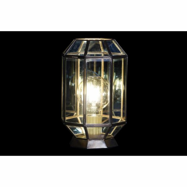 Настолна лампа DKD Home Decor Кристал Син Златен 220 V Месинг 50 W Модерен (18 x 19 x 29 cm)