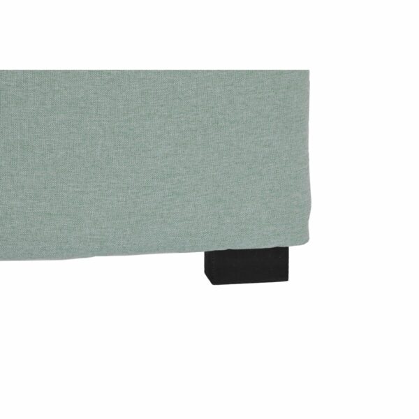 Табла за легло DKD Home Decor полиестер Зелен Дървен MDF (159 x 8 x 119 cm)