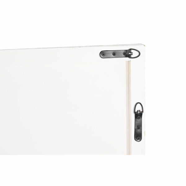 Табла за легло DKD Home Decor Бял Дървен MDF (180 x 3,5 x 100 cm)