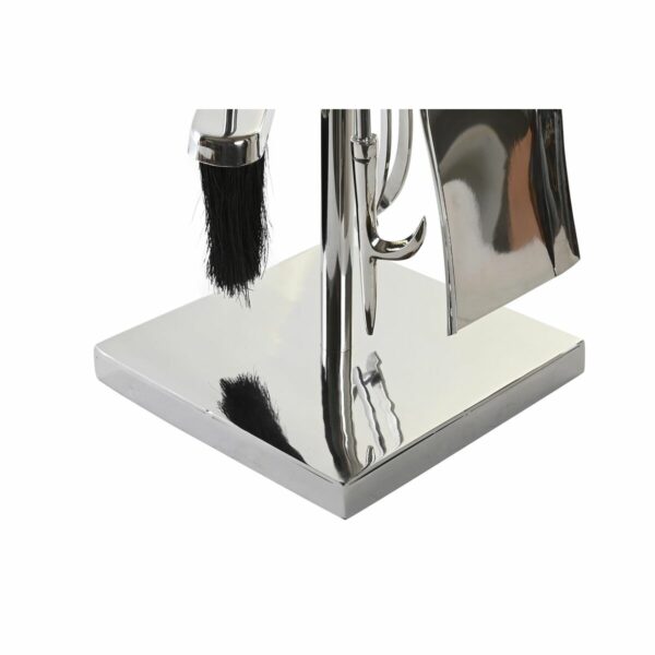 Прибори за Камина DKD Home Decor Неръждаема стомана Алуминий (20 x 20 x 78 cm)