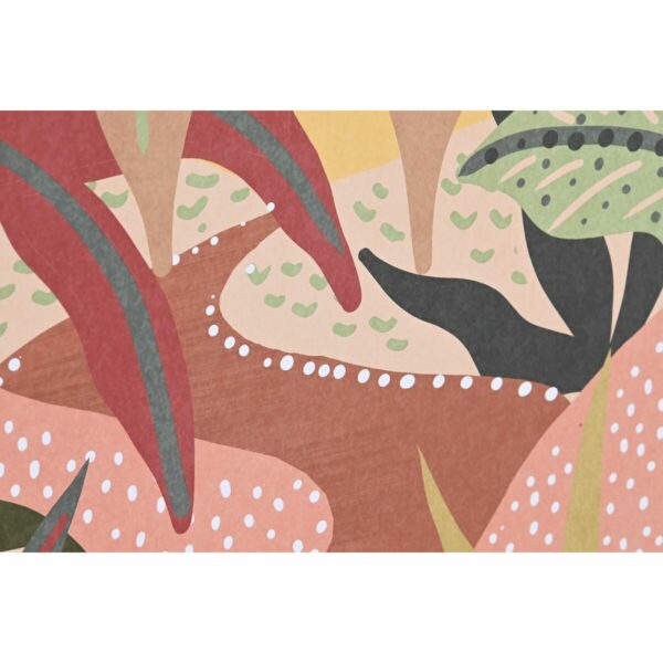 Картина DKD Home Decor Тропически Лист на растение (104 x 4,5 x 143,5 cm) (2 броя)
