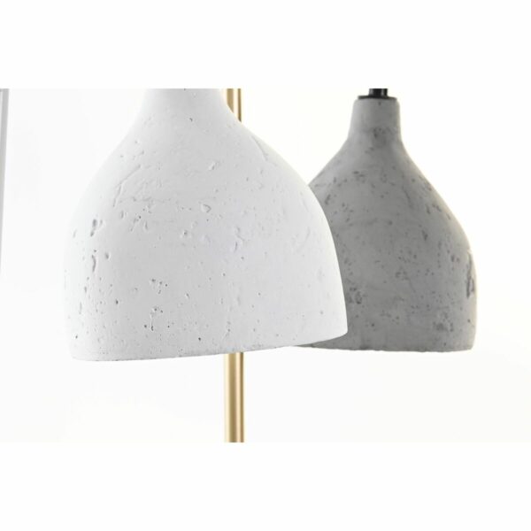 Настолна лампа DKD Home Decor Метал Цимент 50 W (21 x 17 x 49 cm) (2 броя)