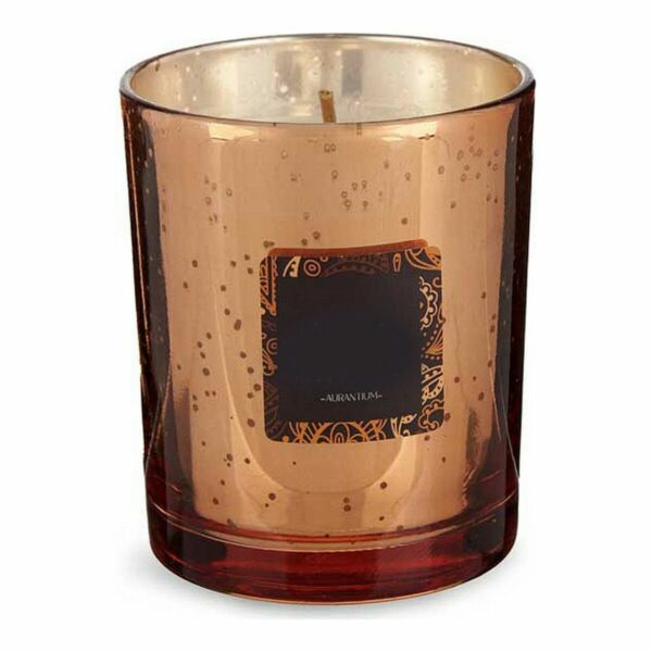 Ароматизирана Свещ Aurantium Оранжев Канела Бронз (8 x 9 x 8 cm)