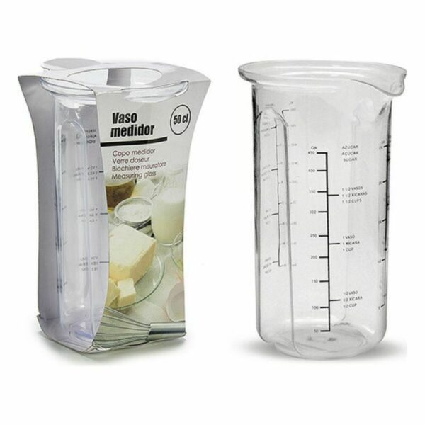 Чаша Метър Прозрачен Пластмаса (500 ml)