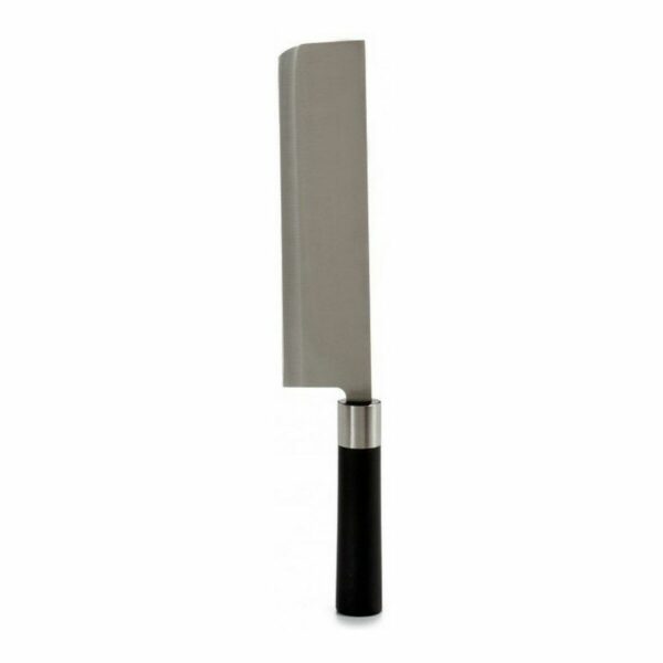 Нож за Месо Черен Стомана (2 x 37,5 x 7,5 cm)