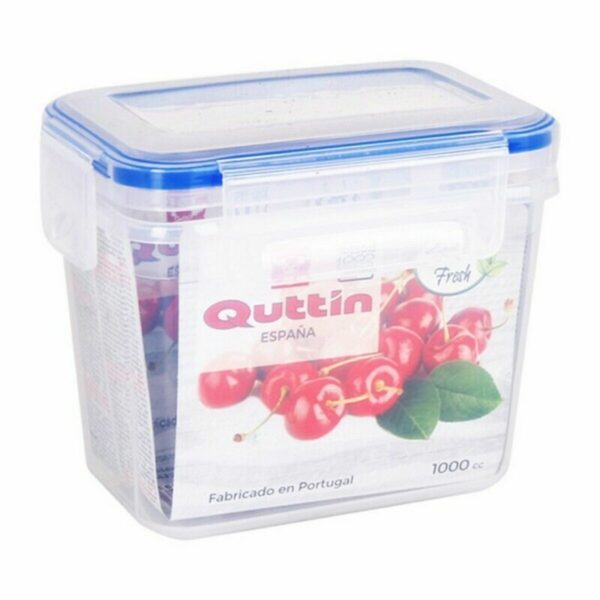 Херметическа Кутия за Обяд Quttin L&F Пластмаса