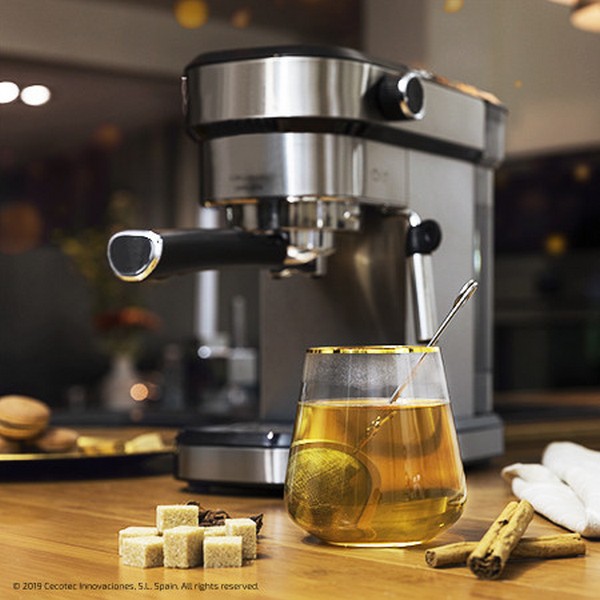 Ръчна кафе машина за еспресо Cecotec Cafelizzia 790 1,2 L 1350W Сребрист