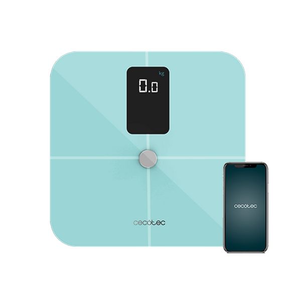 Електронен кантар за баня Cecotec Surface Precision 9500 Smart Healthy Неръждаема стомана