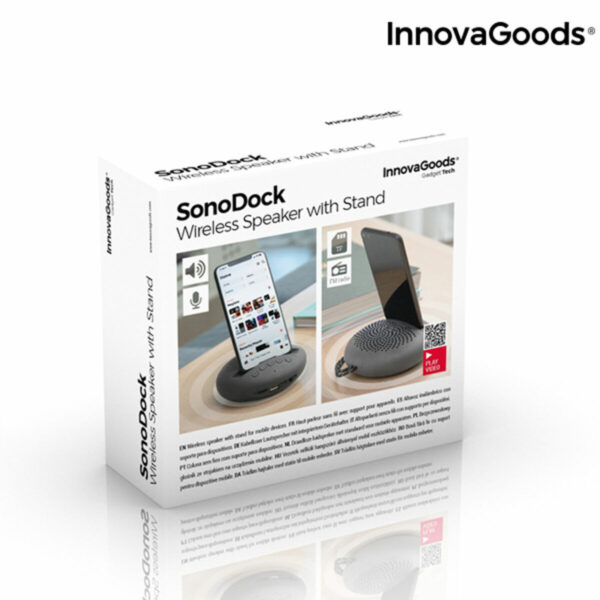 Безжичен колона с Поставка за Устройства Sonodock InnovaGoods