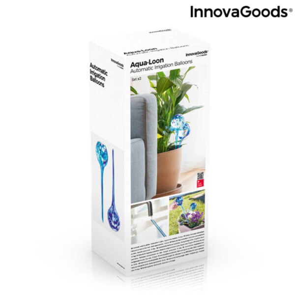 Автоматични Напоителни Балони Aqua·loon InnovaGoods (опаковка от 2)