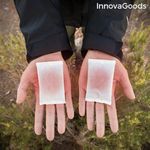 Подложки за Загряване на Ръце Heatic Hand InnovaGoods (опаковка от 10)