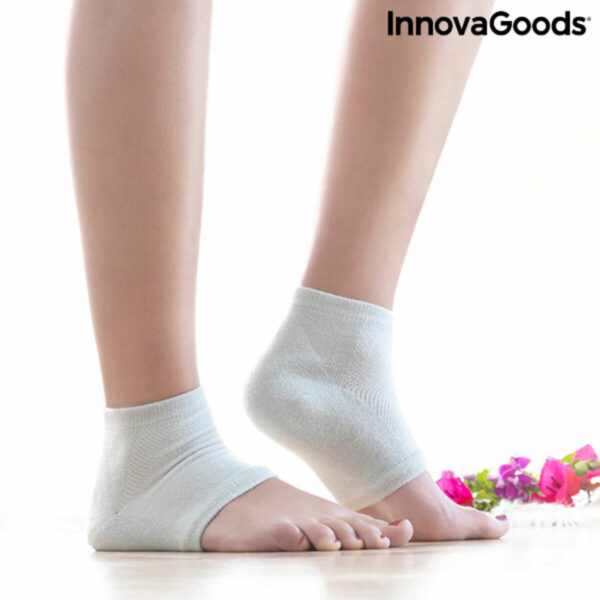 Овлажняващи Чорапи Подложки от Гел и Натурални Масла Relocks InnovaGoods