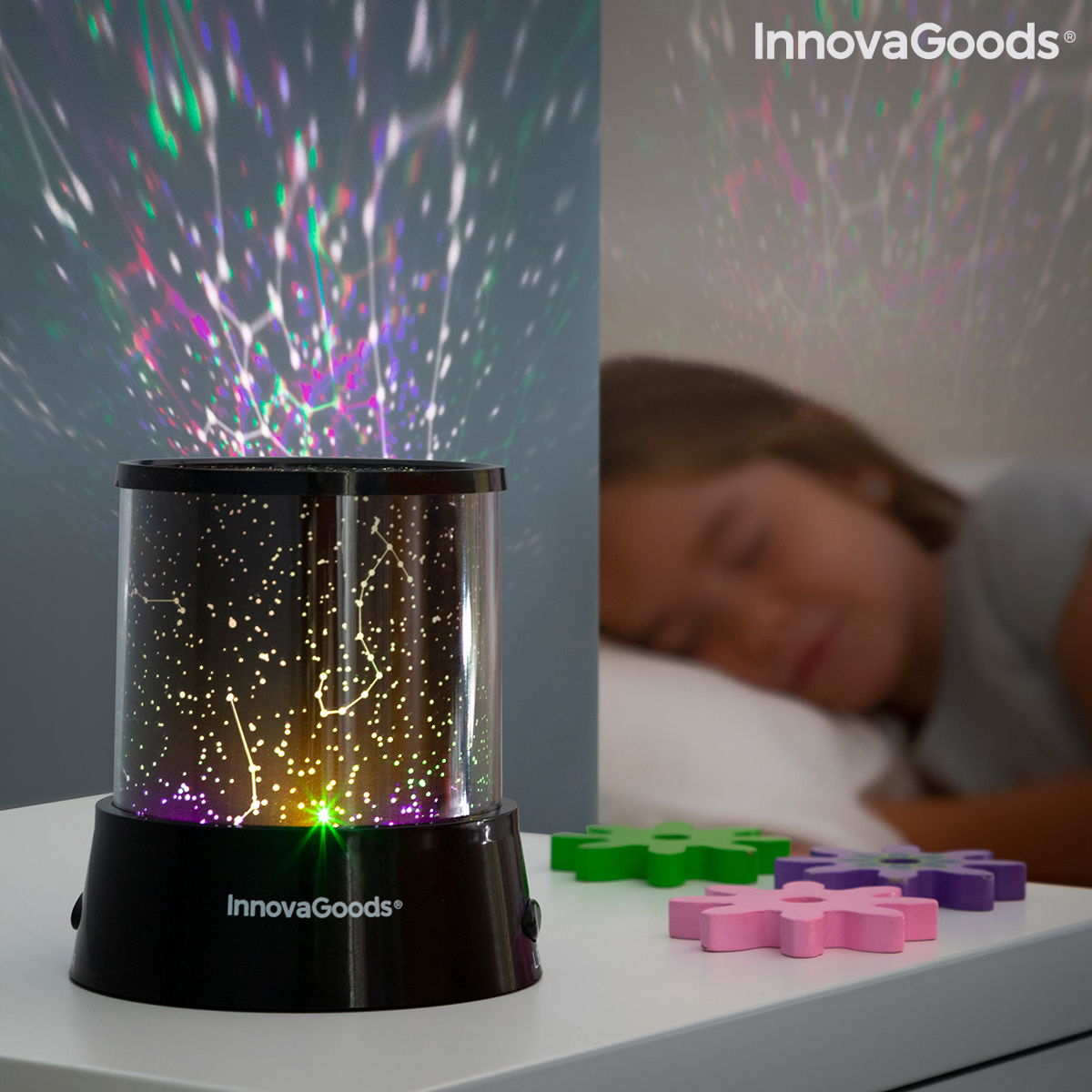 Многоцветна Лампа Еднорог LEDicorn InnovaGoods