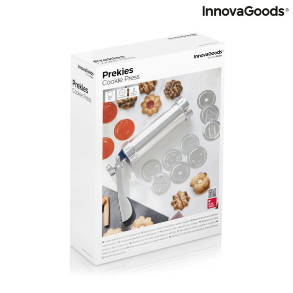 Шприц за Приготвяне на Бисквити и Шприц 2 в 1 Prekies InnovaGoods