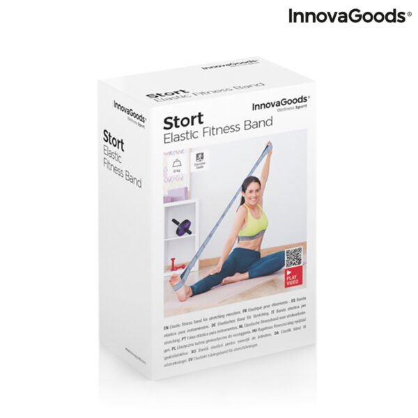 Фитнес ластик с Ръководство за Упражнения Stort InnovaGoods