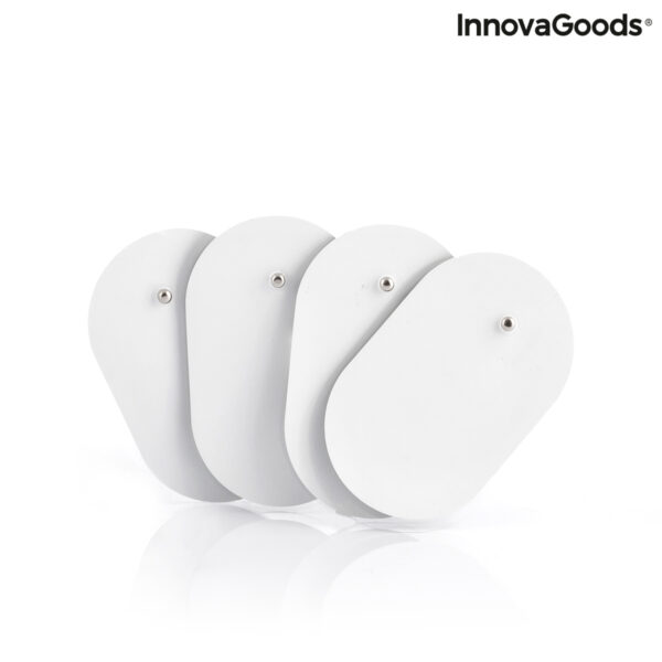 Резервни пластири с електроди EMS InnovaGoods Опаковка от 4 единици
