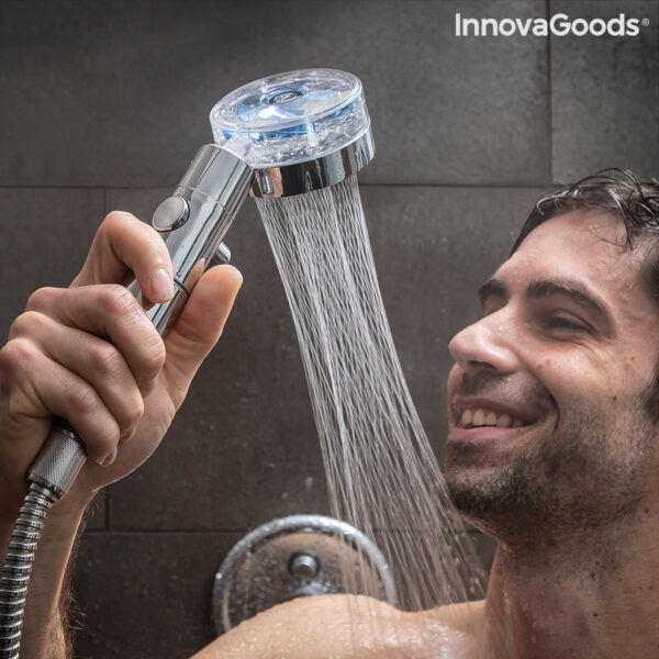 Еко душ с витло под налягане и пречистващ филтър Heliwer InnovaGoods