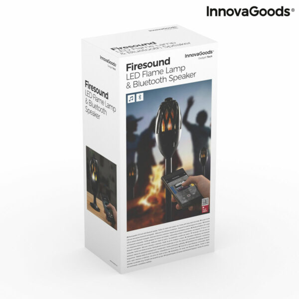 LED Фенер с Колона Bluetooth Firesound InnovaGoods