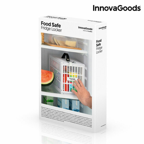 Клетка за Сигурност за Хладилник Food Safe InnovaGoods