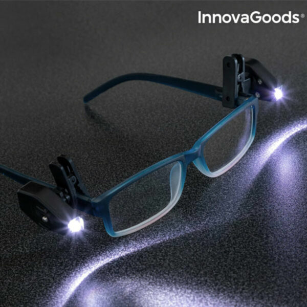 LED Щипка за Очила 360º InnovaGoods 2 броя
