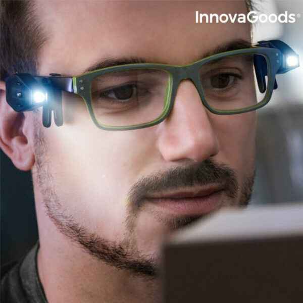 LED Щипка за Очила 360º InnovaGoods 2 броя