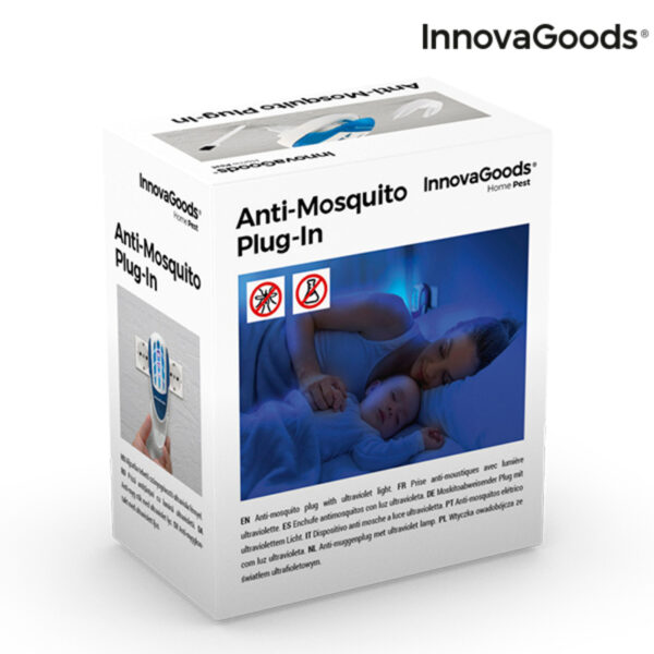 Репелент срещу Комари за Контакт с Ултравиолетова LED InnovaGoods