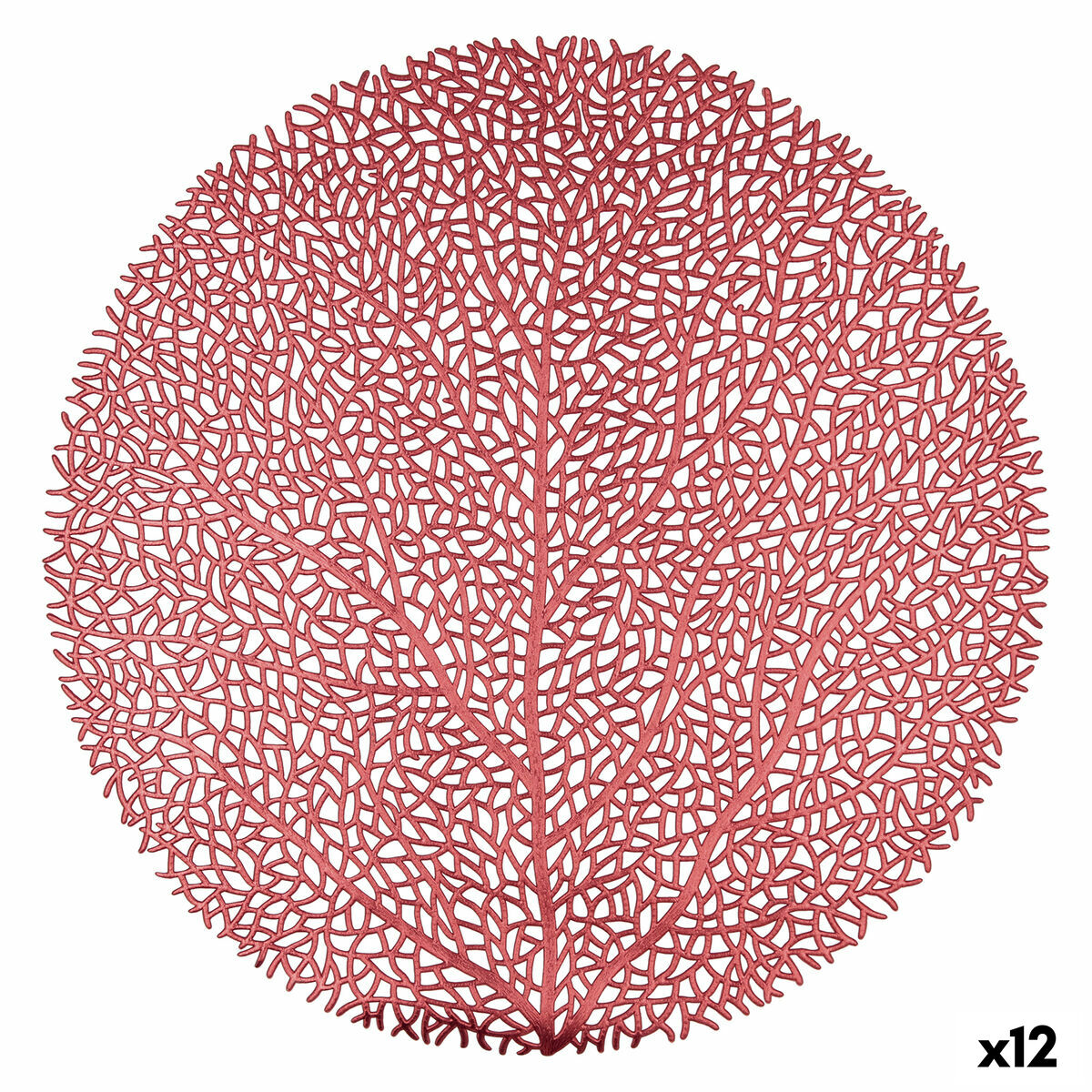 Индивидуална Покривка Quid Habitat Дърво Бронз Текстил (38 cm) (Pack 12x)
