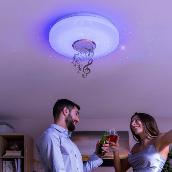 LED Плафониер с Високоговорител Lumavox InnovaGoods