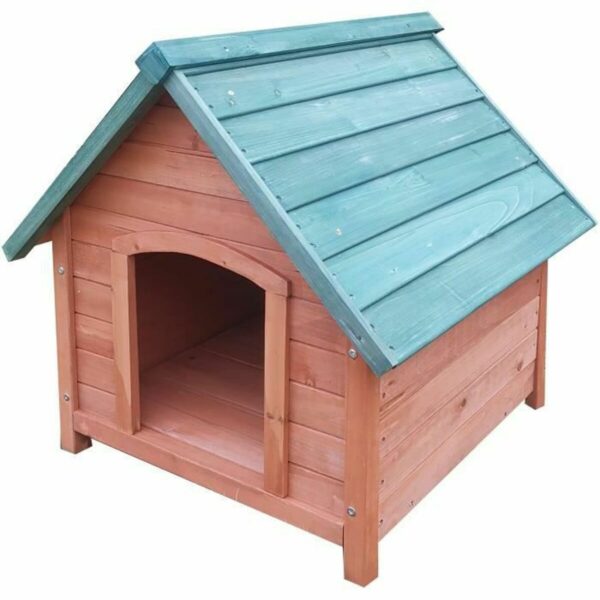 Дървена къщичка за кучета 72 x 76 x 76 cm Дървен