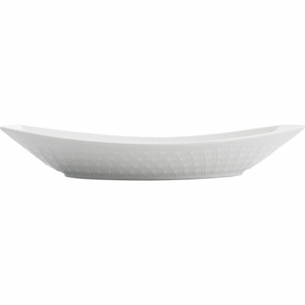 Поднос за сервиране Quid Gastro Керамика Бял (30 x 14,5 x 6 cm) (6 броя)