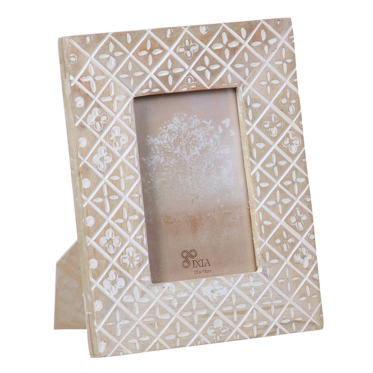 Рамка за снимки Бял Златен Полирезин 20,5 x 2,3 x 25,5 cm