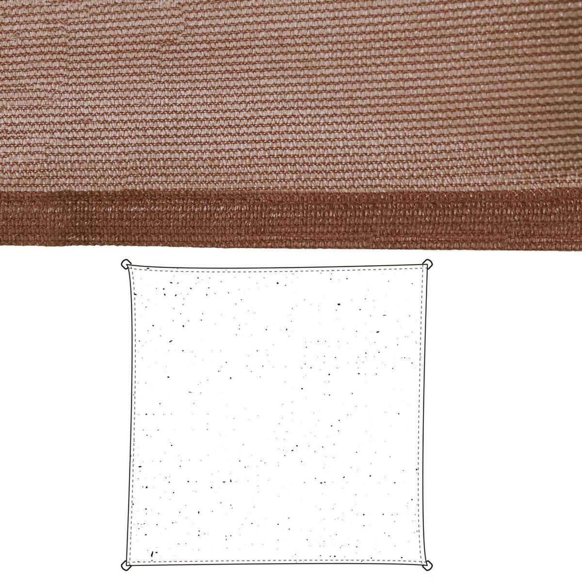 Саксия Сметана Керамика От пясък 18 x 18 x 17,5 cm