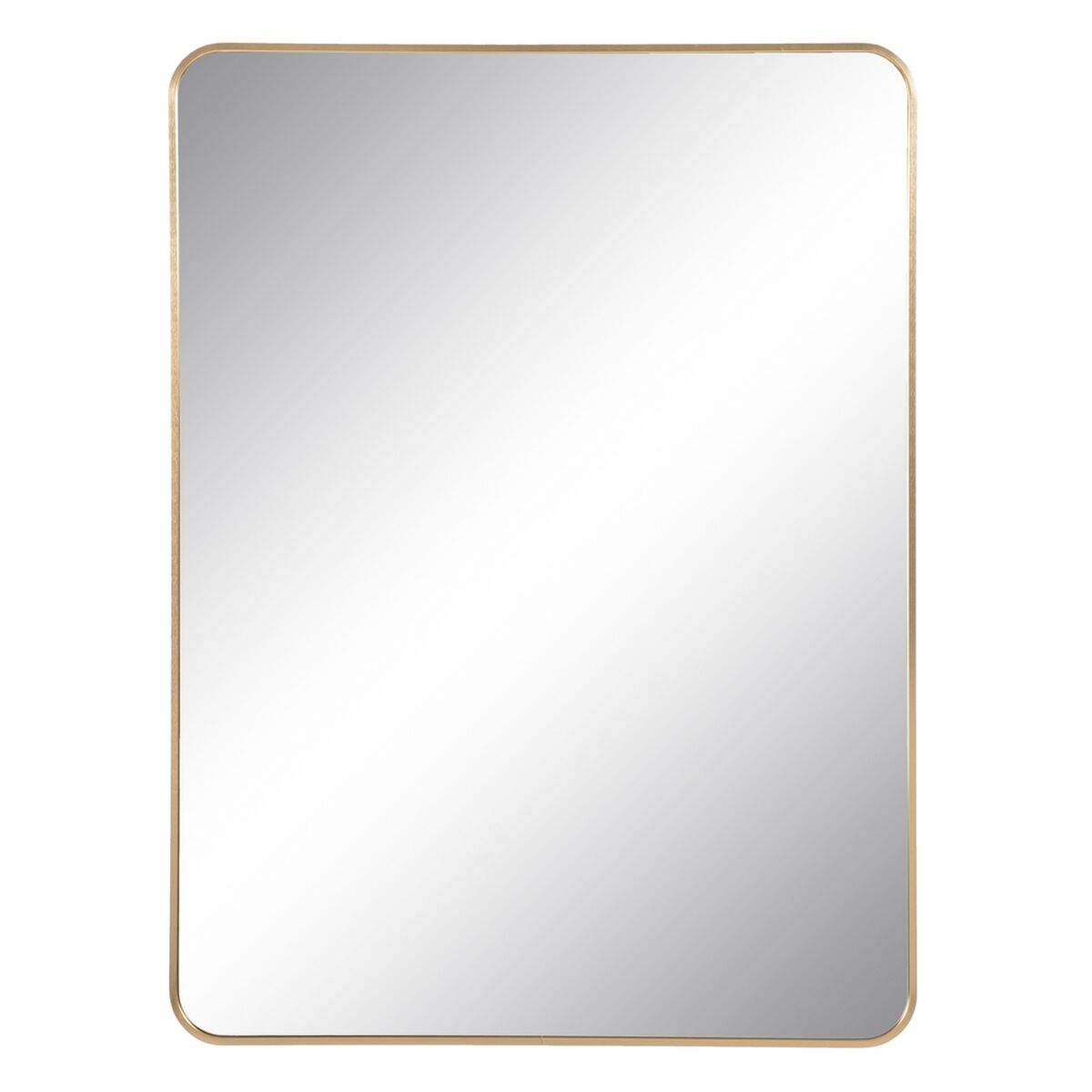 Стенно огледало Златен Кристал Желязо DMF 77 x 2,5 x 98 cm