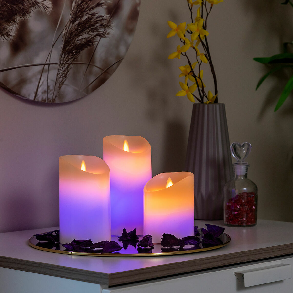 Комплект LED чаени свещи Romandle InnovaGoods 12 броя