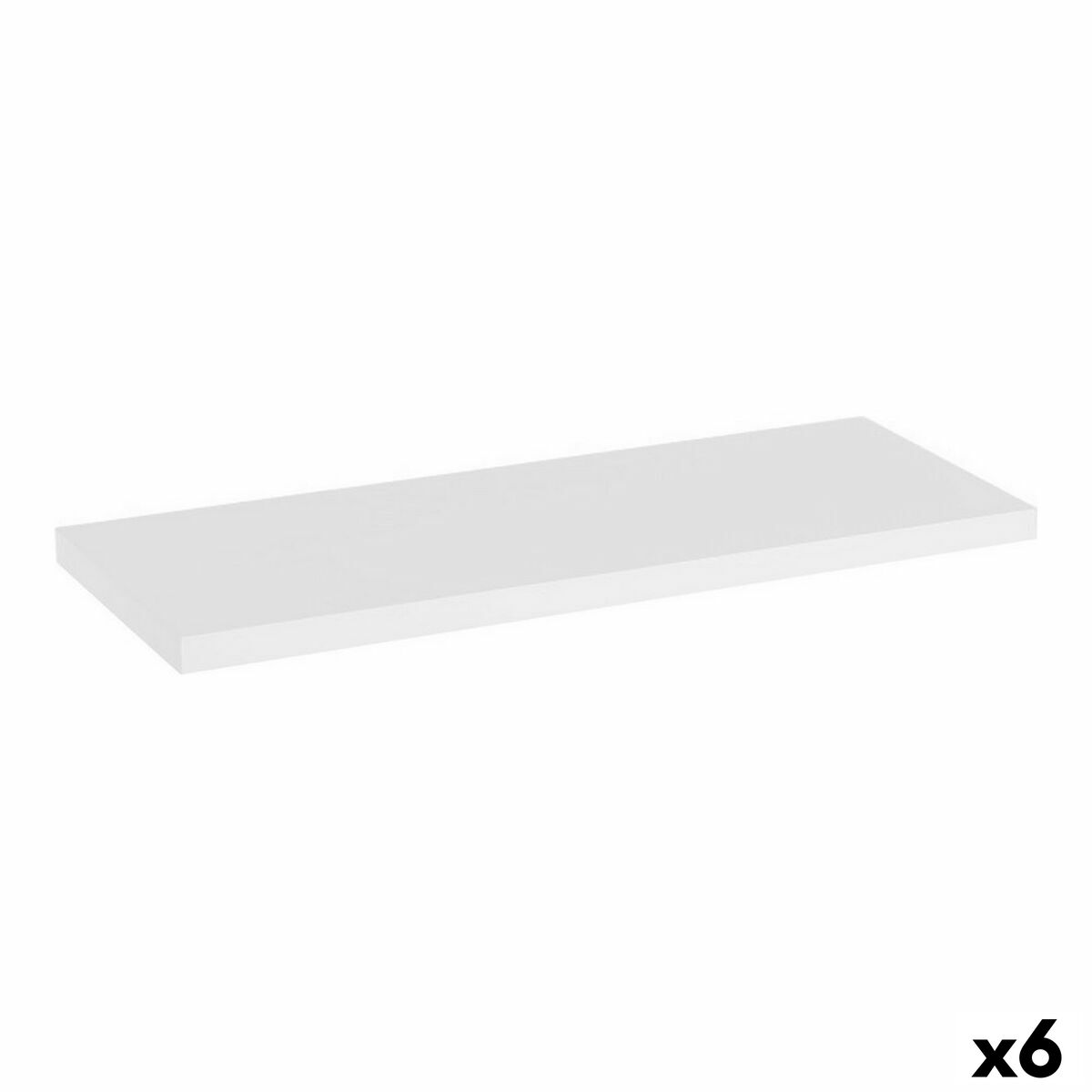 Рафтове Confortime Бял Дървен MDF 60 x 23,5 x 1,5 cm (6 броя)