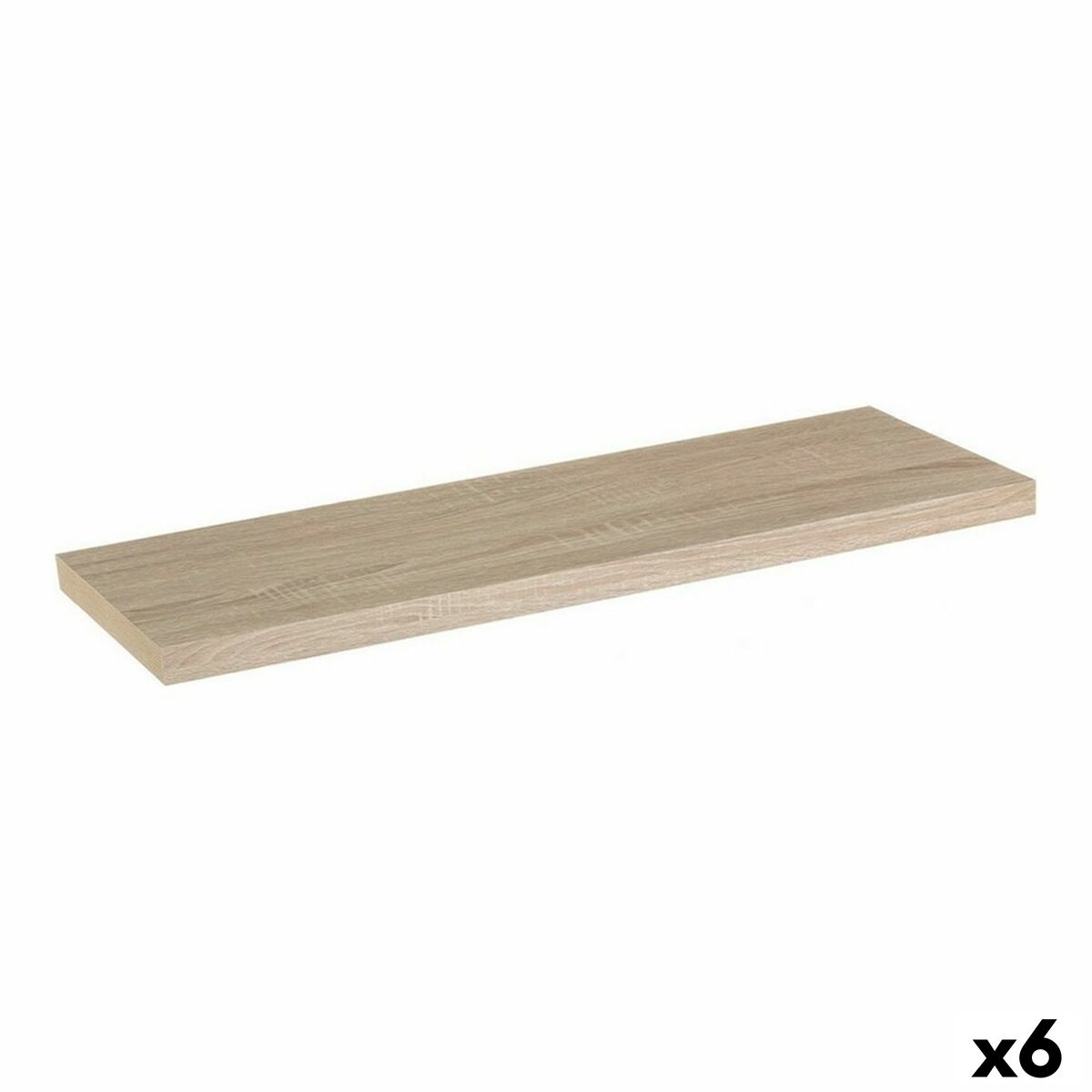 Рафтове Confortime Бял Дървен MDF 60 x 23,5 x 1,5 cm (6 броя)