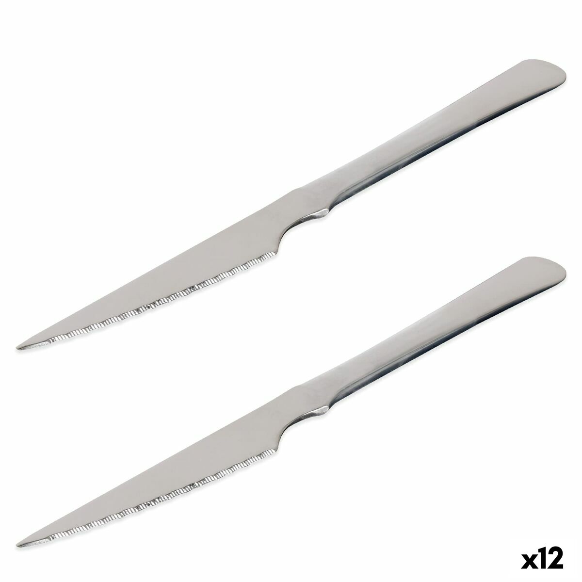 Нож за Котлети Quttin Black edition 11 cm 1,8 mm (12 броя)