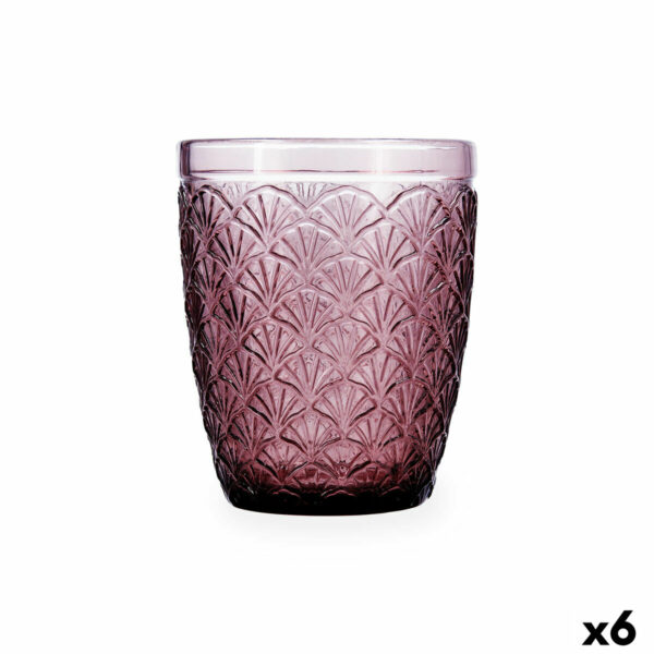 Чаша Bidasoa Rose Moon Розов Cтъкло 290 ml (6 броя)