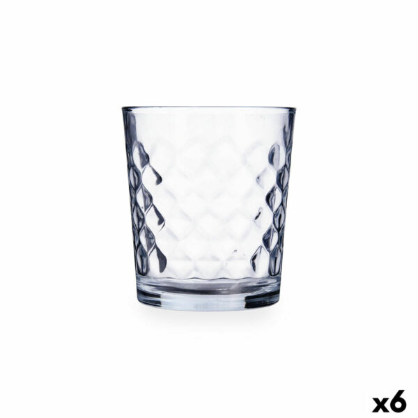 Чаша Quid Diamond Urban Прозрачен Cтъкло 360 ml (6 броя)