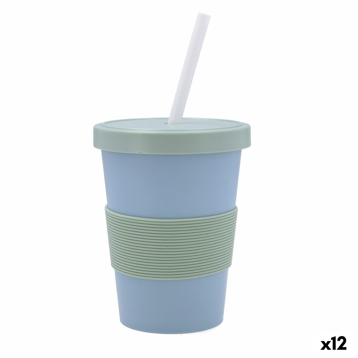Правоъгълна Кутия за Обяд с Капак Quid Inspira 380 ml Зелен Пластмаса (12 броя)