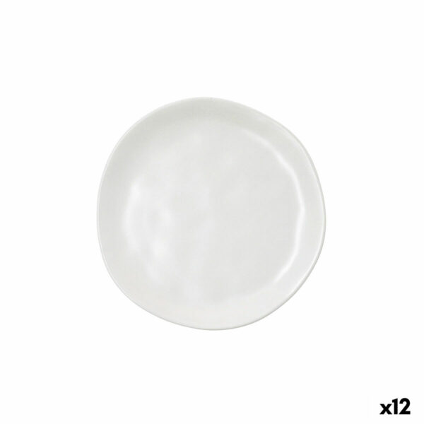 Десертна чиния Bidasoa Cosmos Бял Керамика 20 cm (12 броя)
