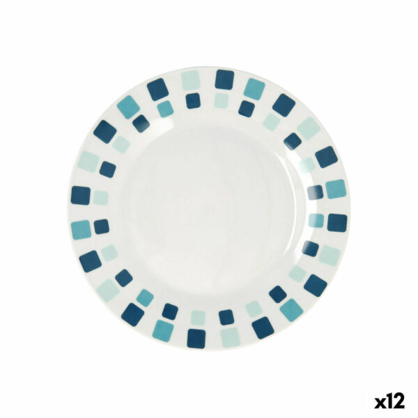 Десертна чиния Quid Simetric Син Керамика 19 cm (12 броя)